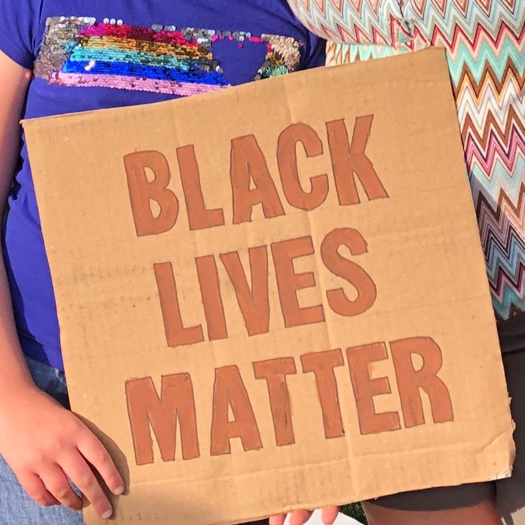 Black Lives Matter Protest Sign