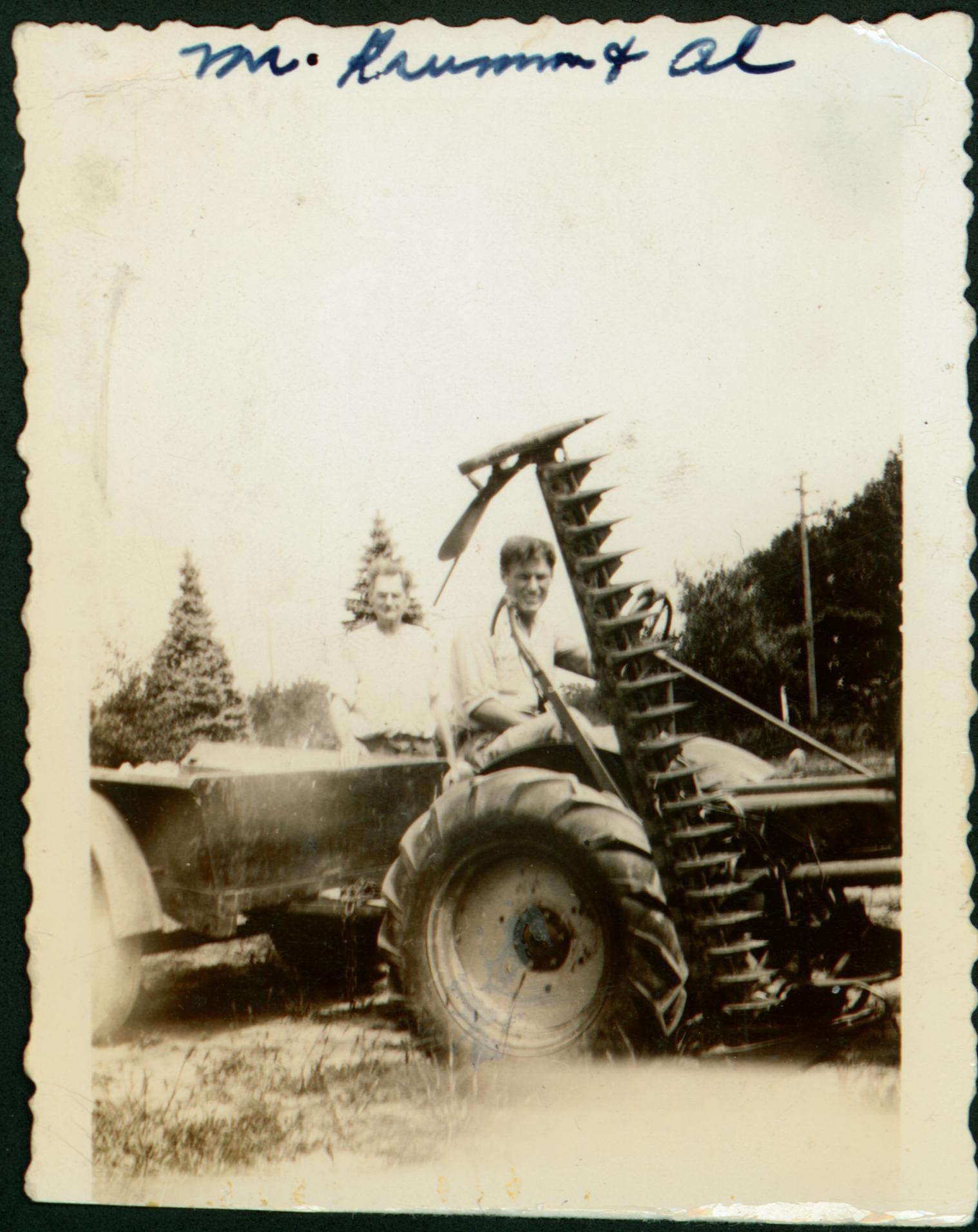 Charles Krumm and Alva Richards