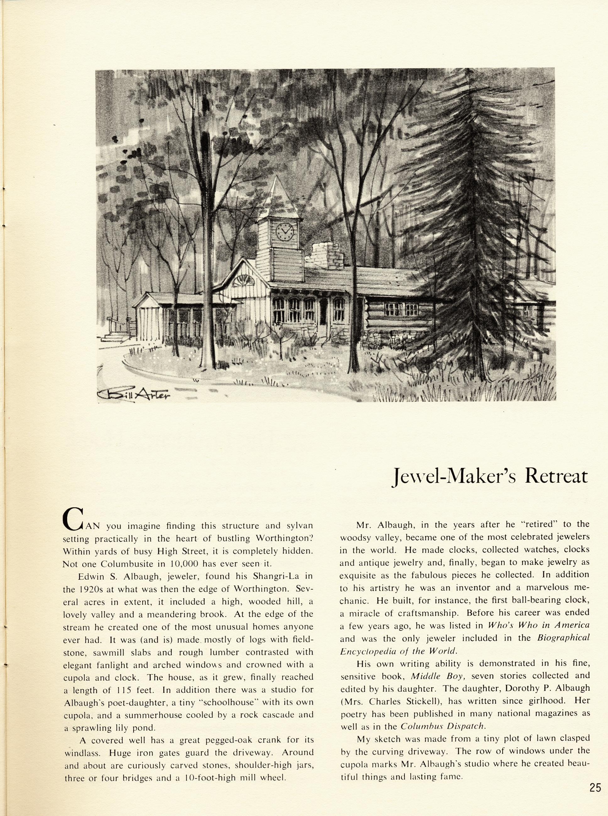 Columbus Vignettes: The Jewel-Maker's Retreat