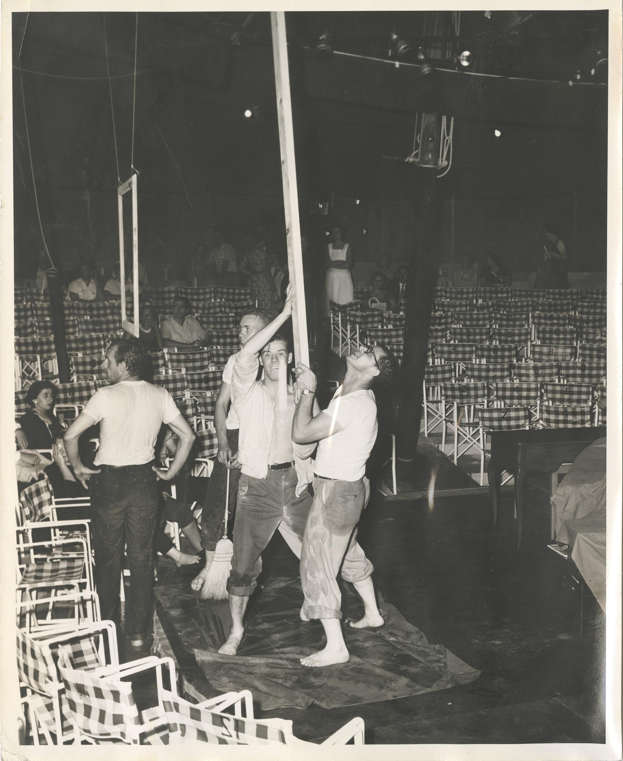 Crew Members at Playhouse on the Green