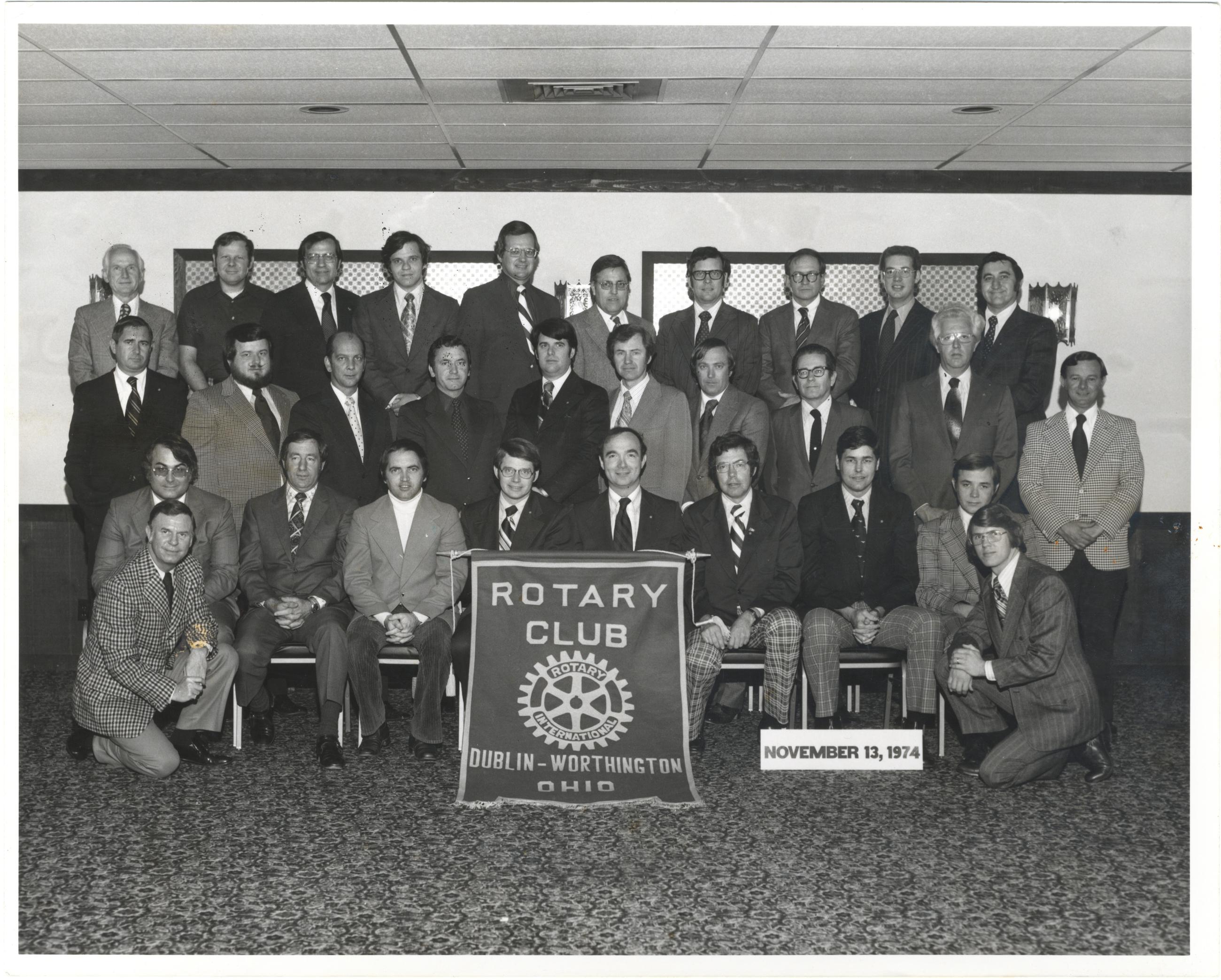 Dublin-Worthington Rotary Club Charter Members