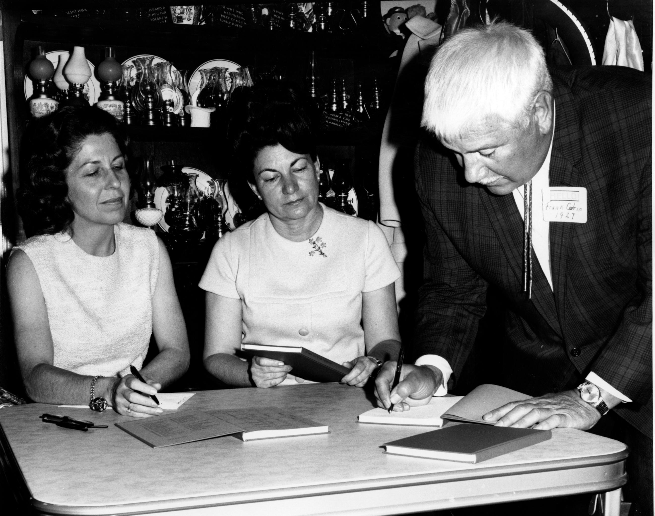 Frank Corbin Autographs Book