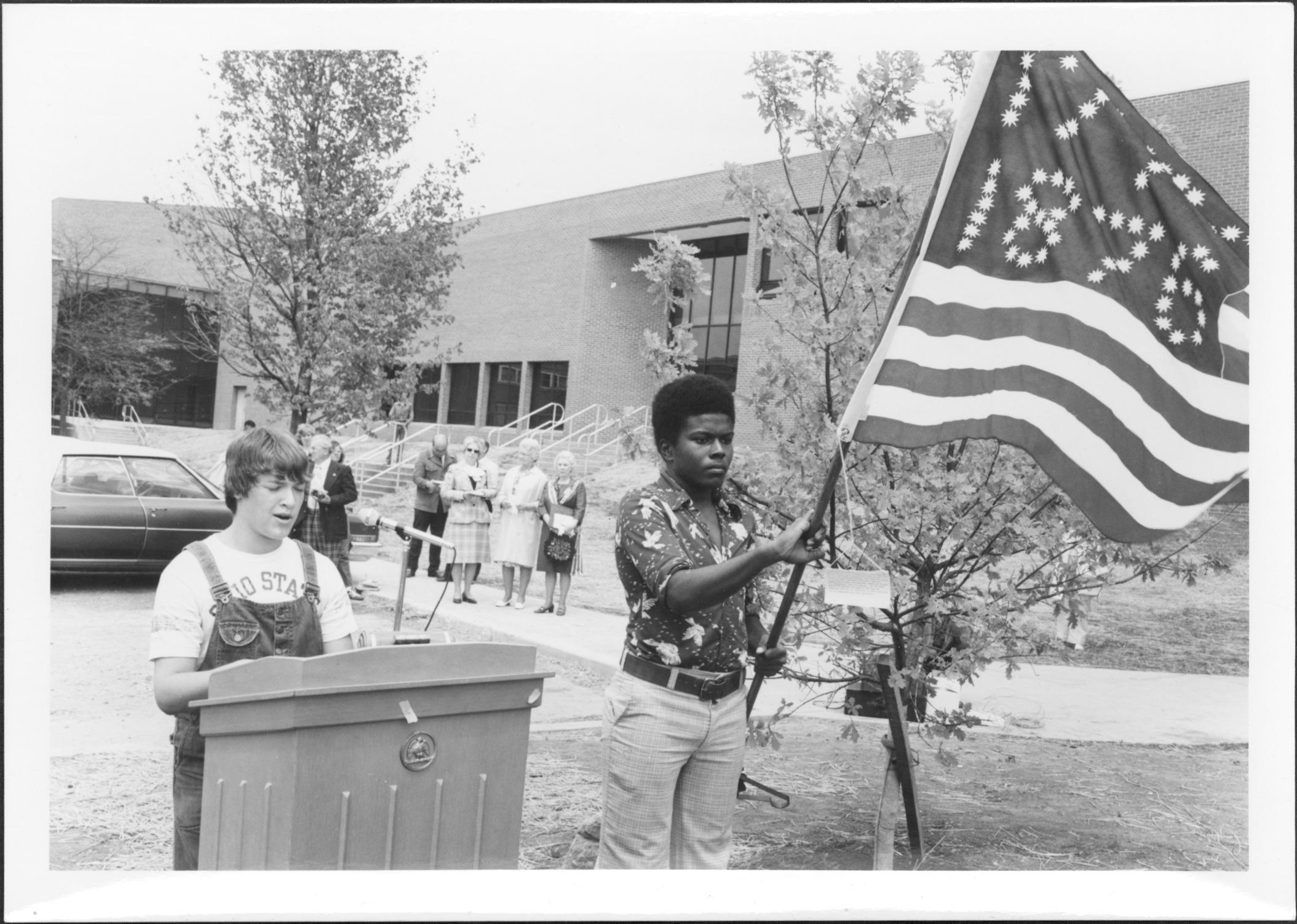 Historic Flag Dedication Ceremony