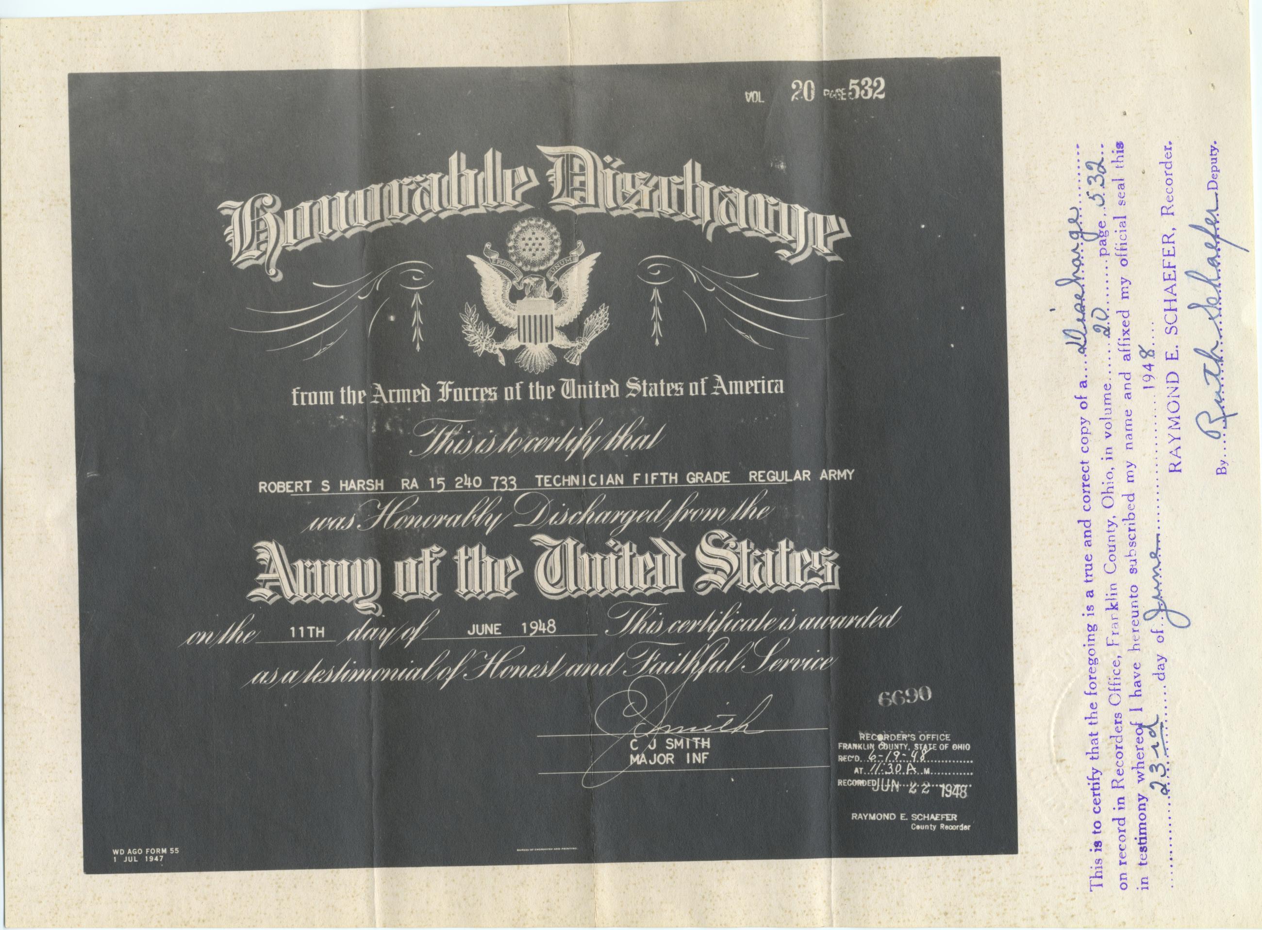 Honorable Discharge