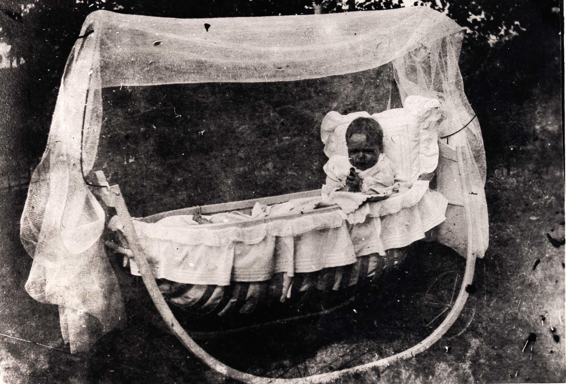 Mary Ellen Hutton Minton in Cradle