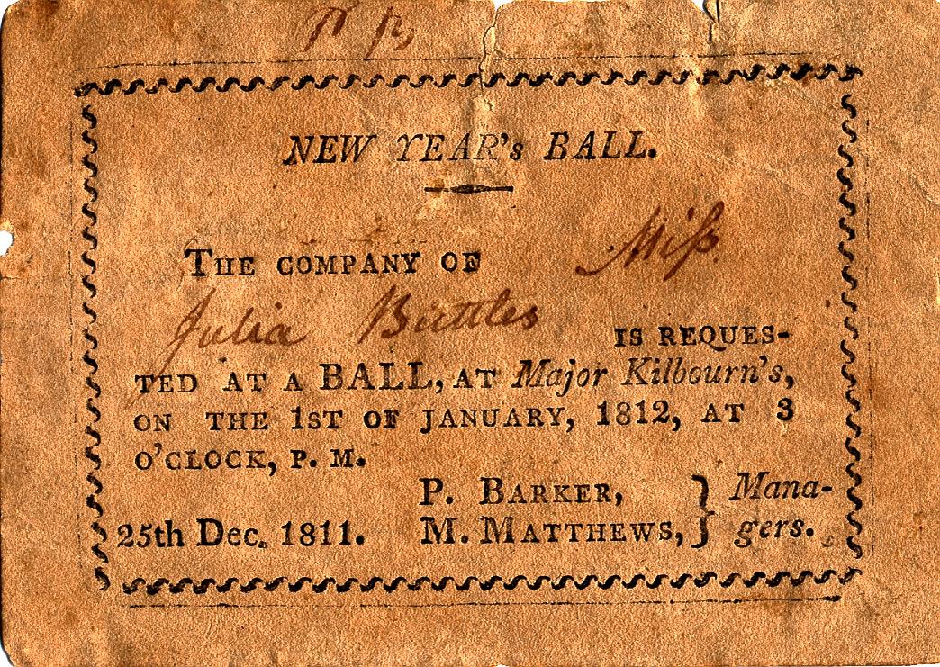 New Year's Eve Ball Invitation