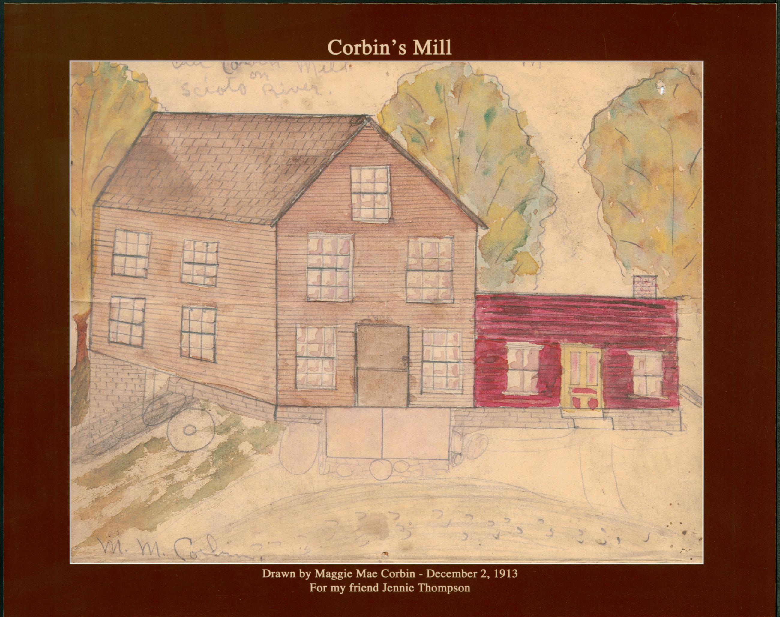Norris Corbin's Mill Sketch