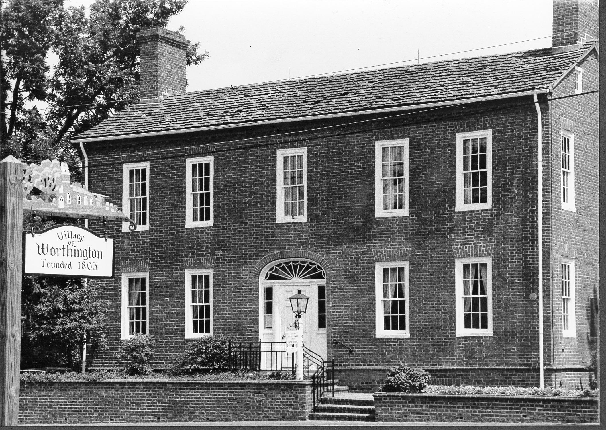 Orange Johnson House and Village Marker