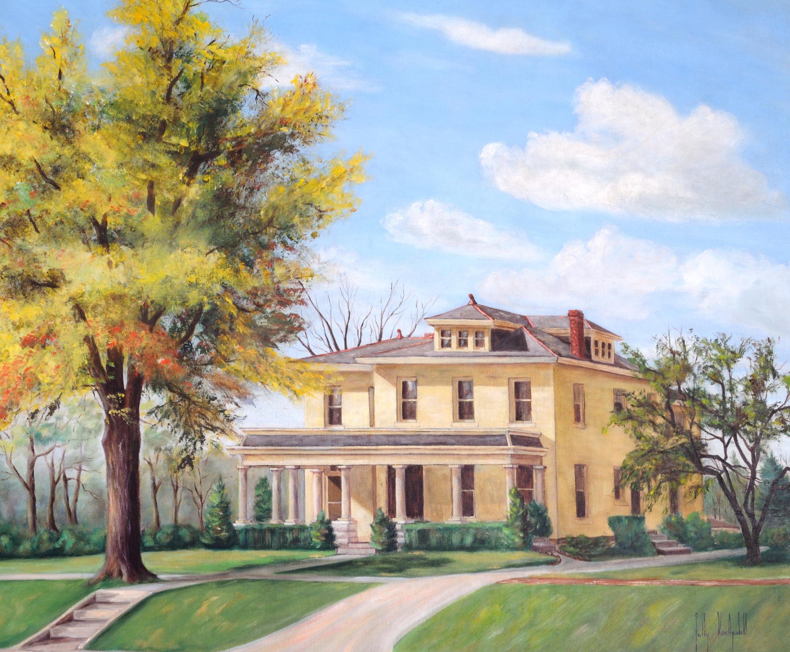 Painting of 571 High Street by Polly VanArsdell