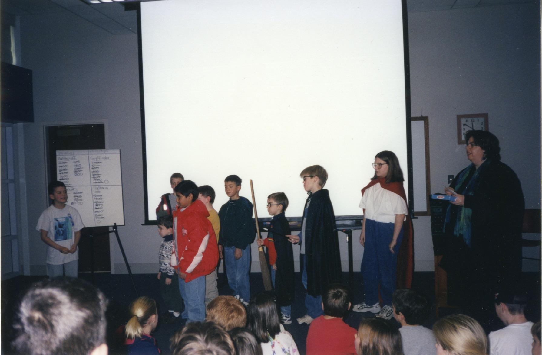 Photograph of Children Attending Harry Potter Program, Northwest Library