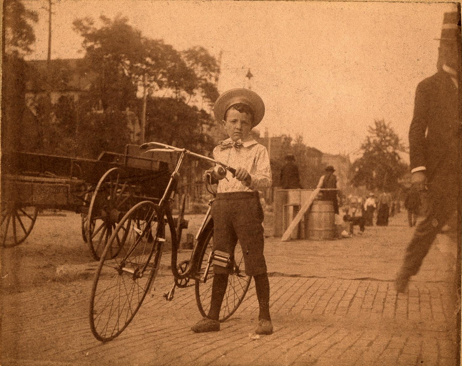 Photograph of Frame C. Brown as a Child