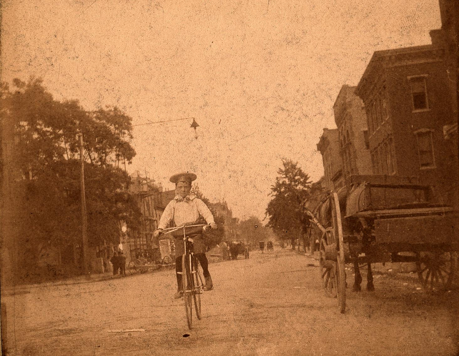Photograph of Frame C. Brown as a Child