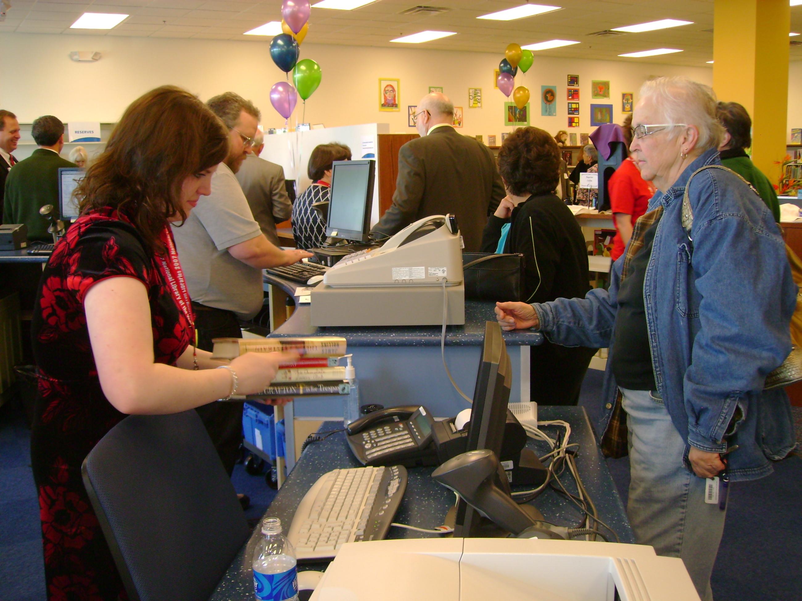 Photograph of Laurel Tacoma at the Worthington Park Library
