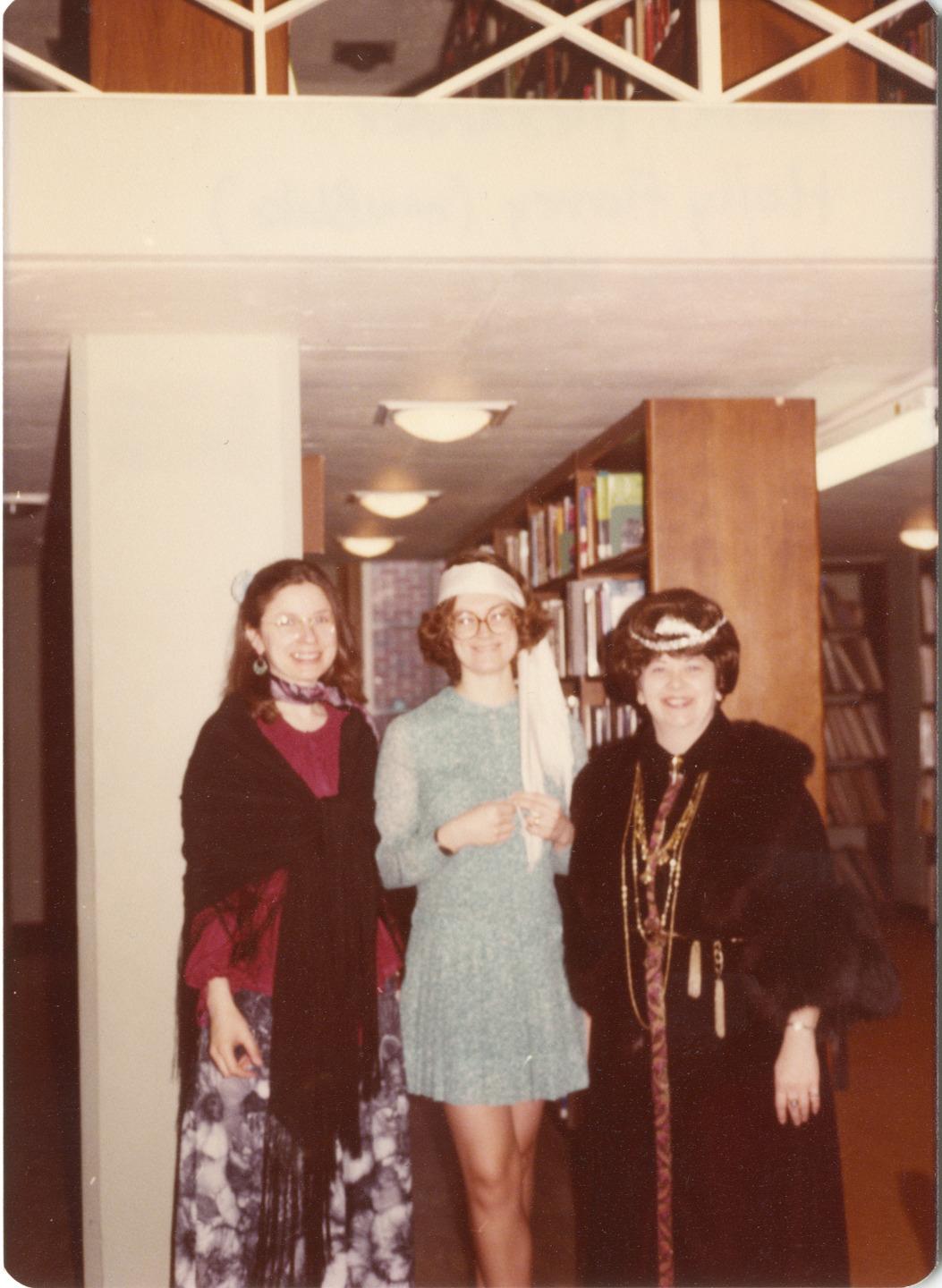Photograph of Rachel Alexander, Holly Blake and Katherine L. Haines