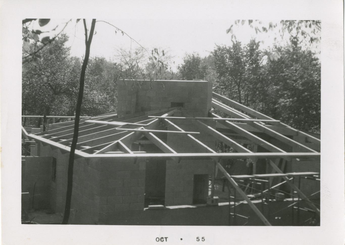 Photograph of the Construction of 210 E. South Street