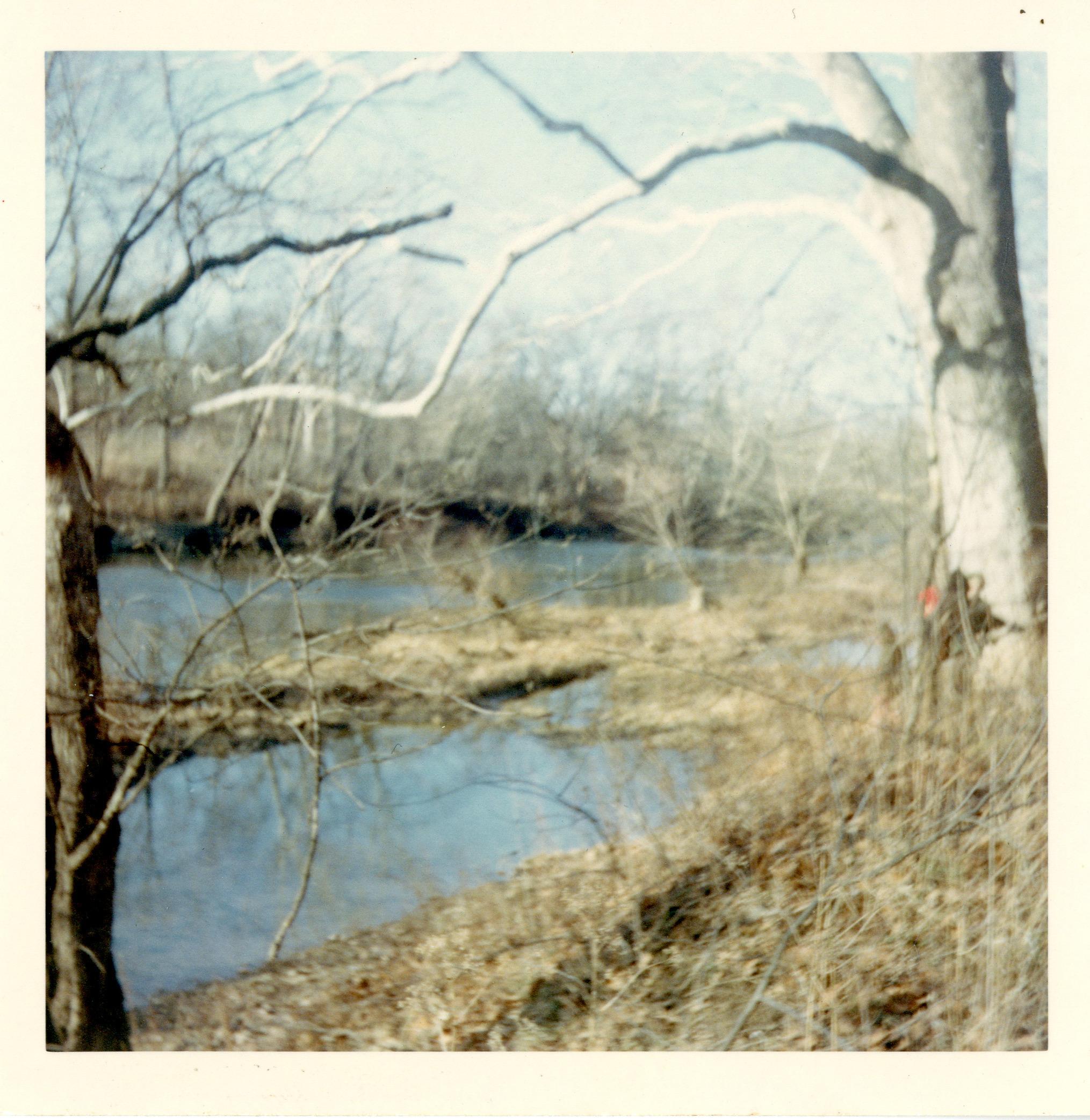 Photograph of the Olentangy River in January 1965