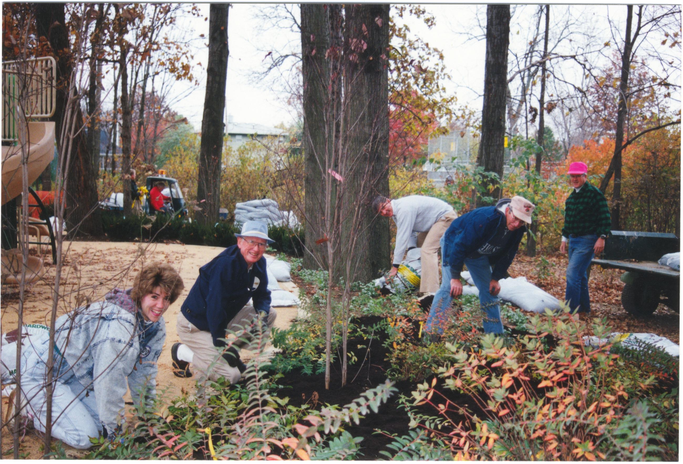 Rotarians Landscaping All Children's Playground
