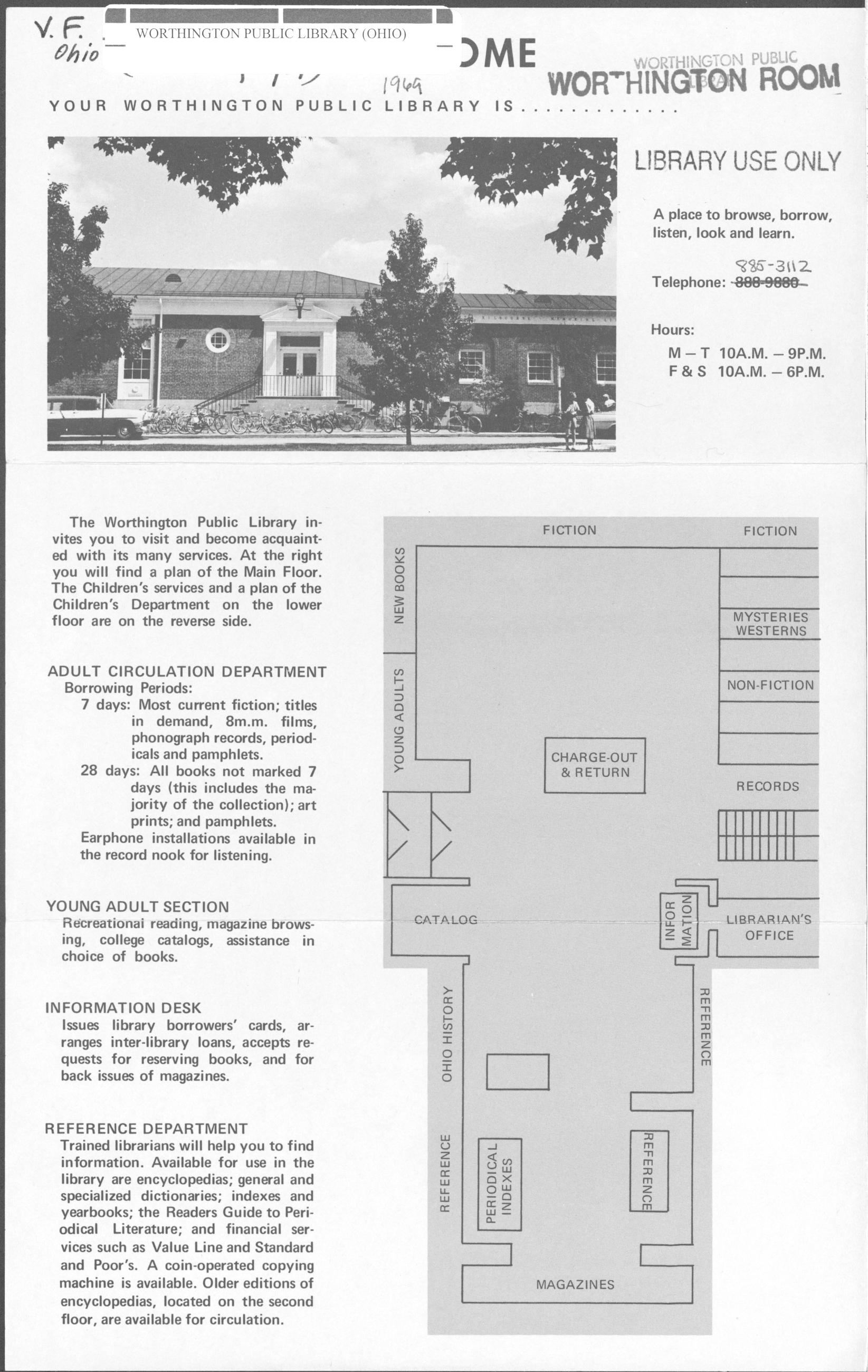 Worthington Public Library Brochure