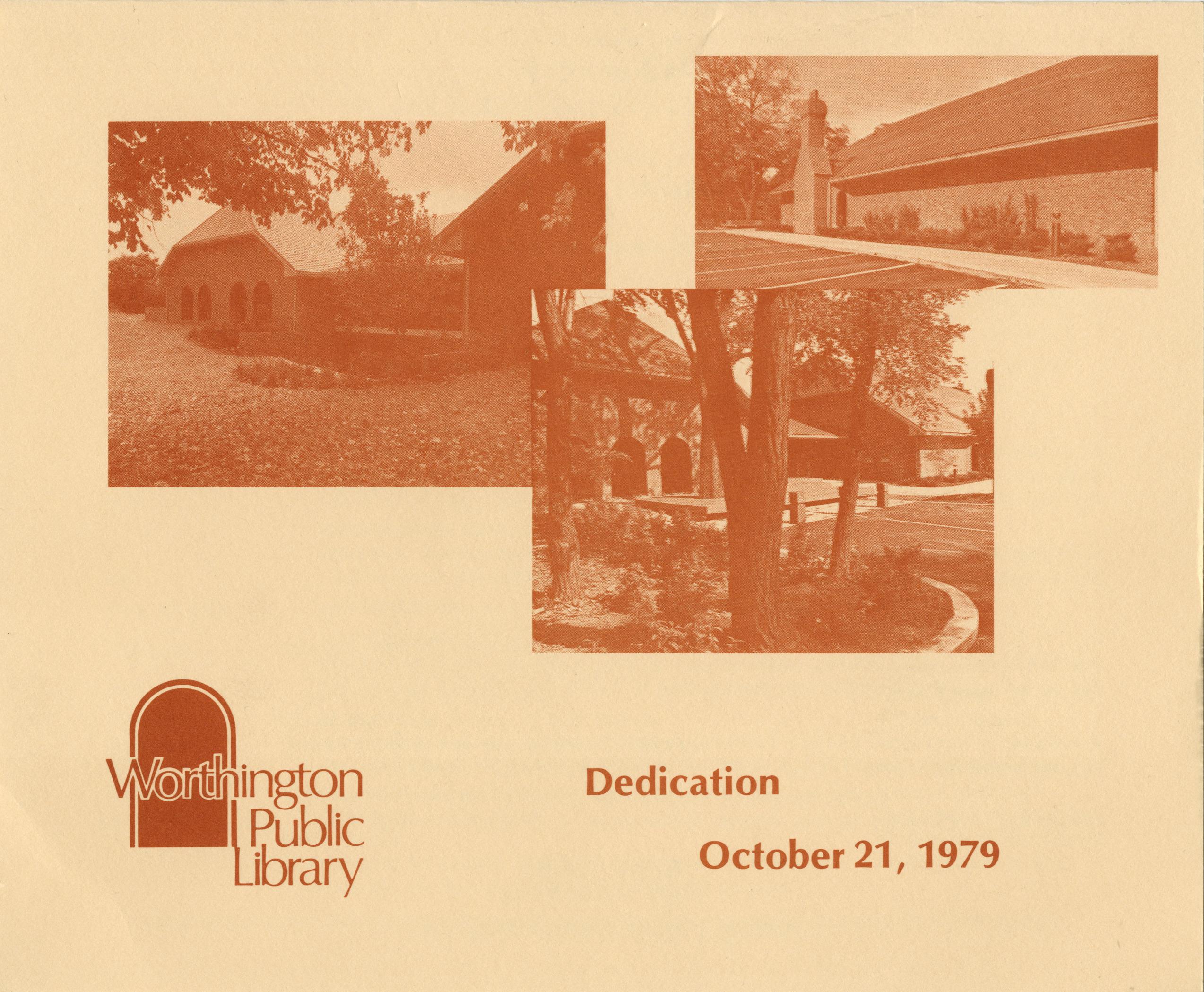 Worthington Public Library Dedication