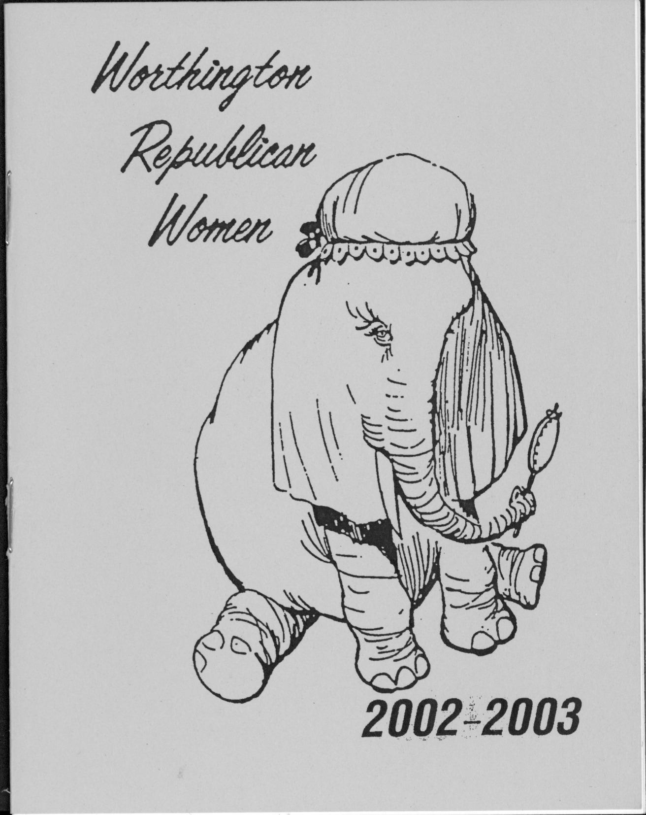 Worthington Republican Women 2002-2003
