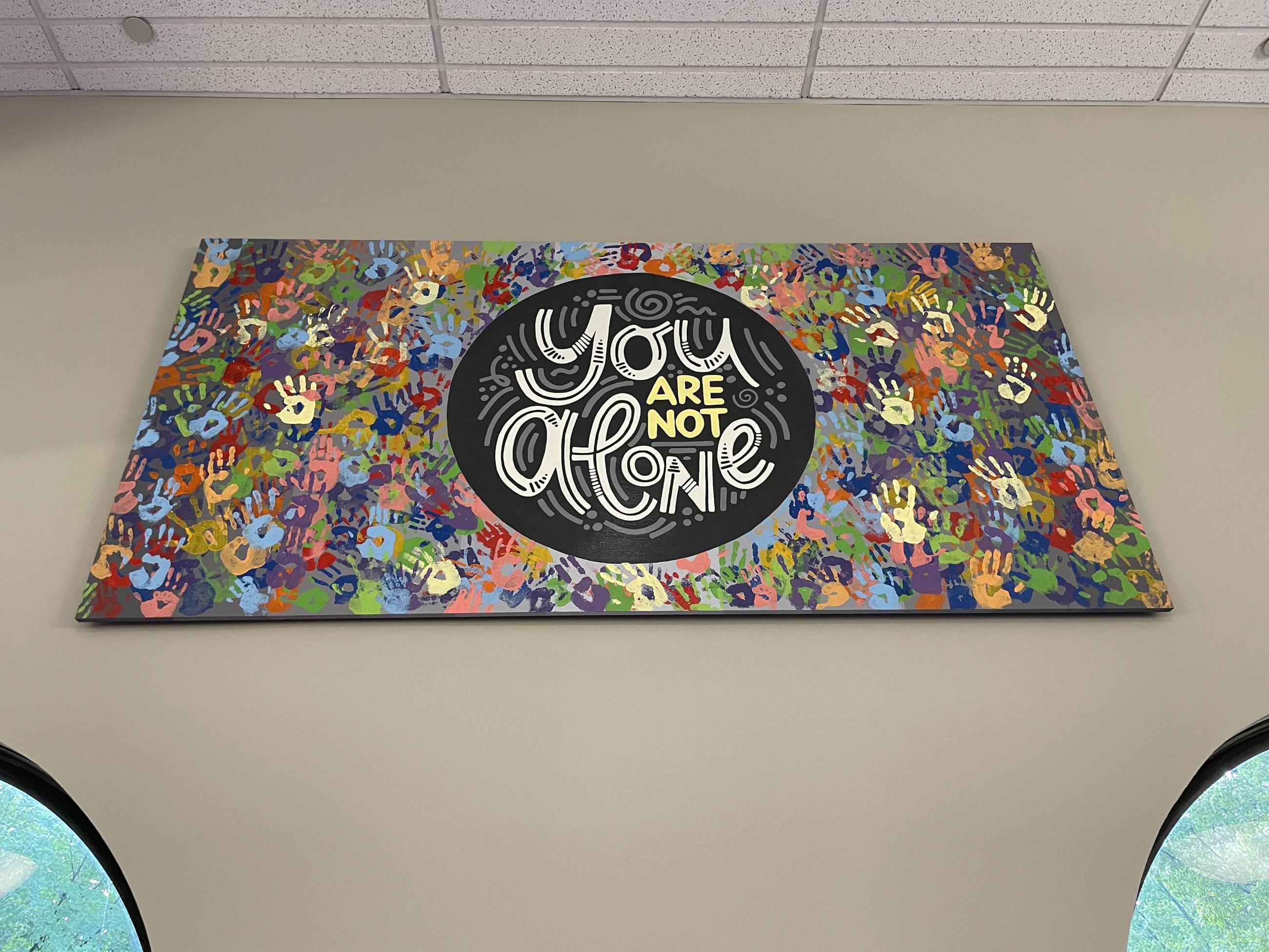 "You Are Not Alone" Mural at the Old Worthington Library