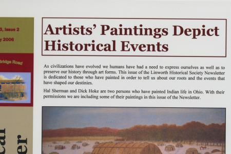 Artists' Paintings Depict Historical Events