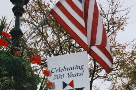 Bicentennial Street Banner