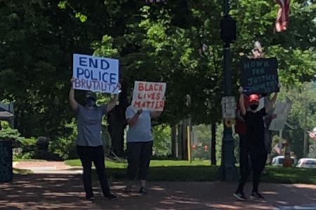 Black Lives Matter Protest at 161 and High Street, June 2, 2020