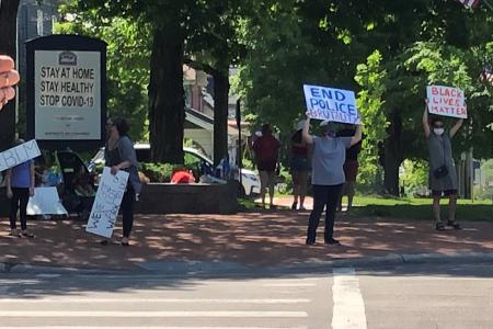 Black Lives Matter Protest at 161 and High Street, June 2, 2020