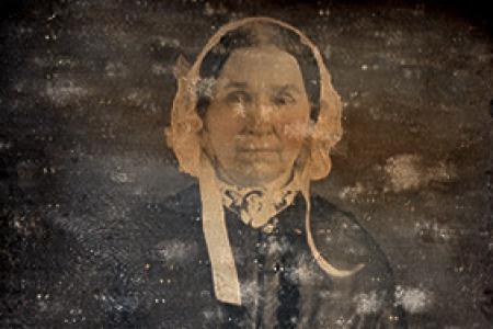 Daguerreotype of Achsa Maynard Johnson