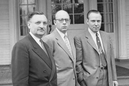 Dr. George T. Harding III, Dr. Charles Harding and Dr. Harrison Evans