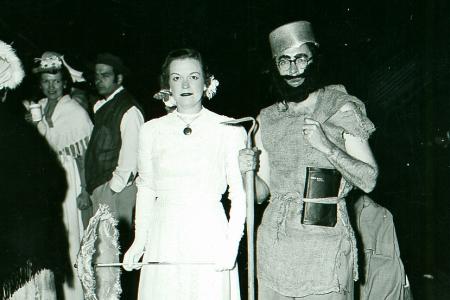 Dorothy and Dr. Charles Harding in costume