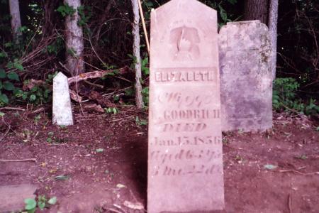 Elizabeth Goodrich Gravestone