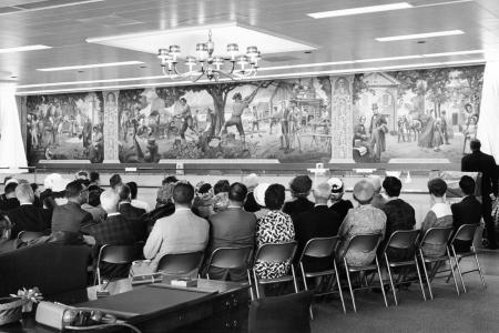 Founding of Worthington Mural