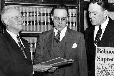 Frank Welling Presenting Court Brief