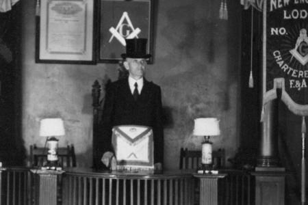 Interior of New England Lodge Room