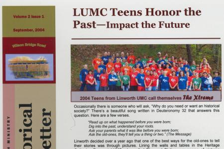 LUMC Teens Honor the Past--Impact the Future