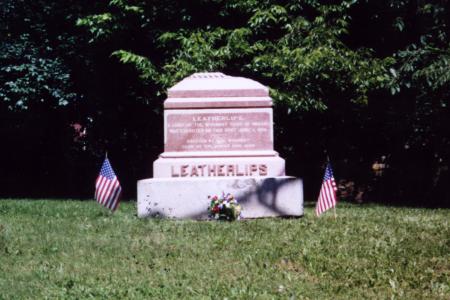 Leatherlips Monument
