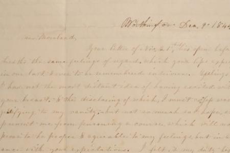 Letter to James M. Moreland of Henderson, Kentucky from Mary Johnson of Worthington, Ohio