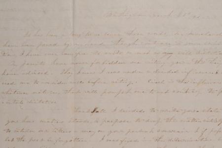 Letter to James Moreland of Cincinnati, Ohio from Mary Johnson of Worthington, Ohio