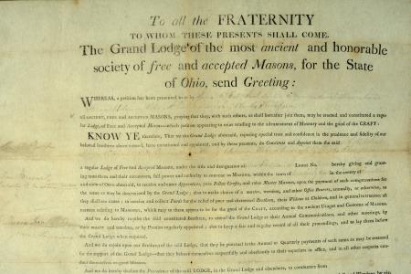 New England Lodge No. 4 Charter