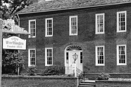 Orange Johnson House and Village Marker