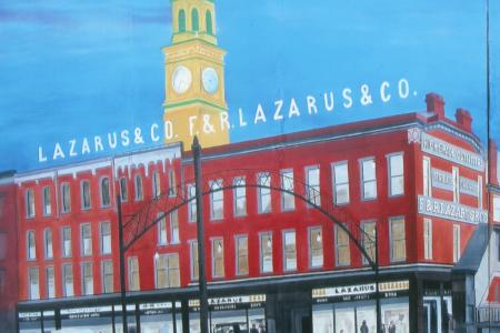 Painting of the Lazarus Building