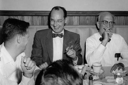 Photograph of Charles L. Tuller and Charles D. Wing, circa 1960