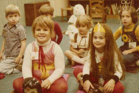 Photograph of Children at Storytime at the Worthington Public Library, 752 High Street