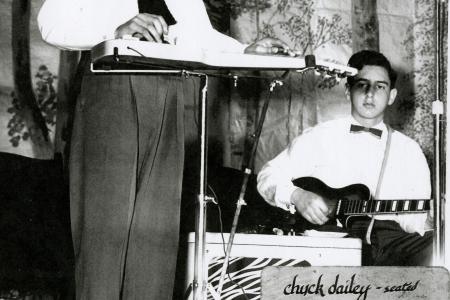 Photograph of Chuck Dailey's First Guitar Recital