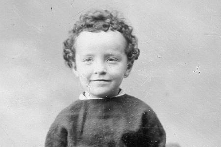 Photograph of Frame C. Brown as a Child