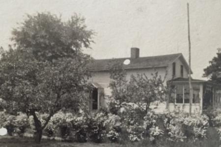 Photograph of Frame and Marie Brown’s House