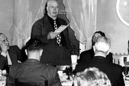 Photograph of Homer King, Howard Potter and Janet Lee