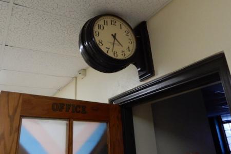 Photograph of Kilbourne Middle School Office Clock, Second Floor